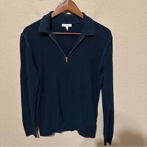 Reiss Men’s Turqouise 1/4 Zip Pullover